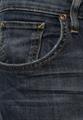 Jeans a sigaretta blu scuro